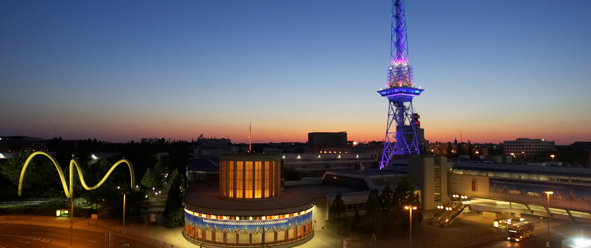 Silhouette von Berlin Wilmersdorf